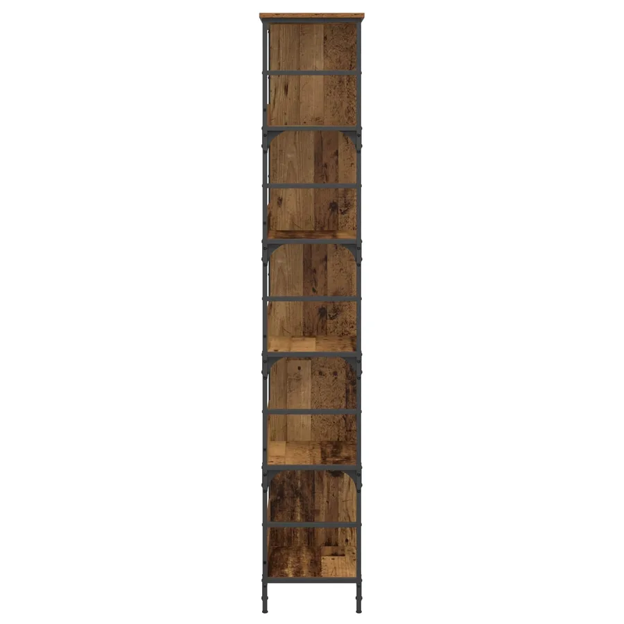 Étagère Bois ancien 78,5 x 33 x 188,5 cm métal PB - 3