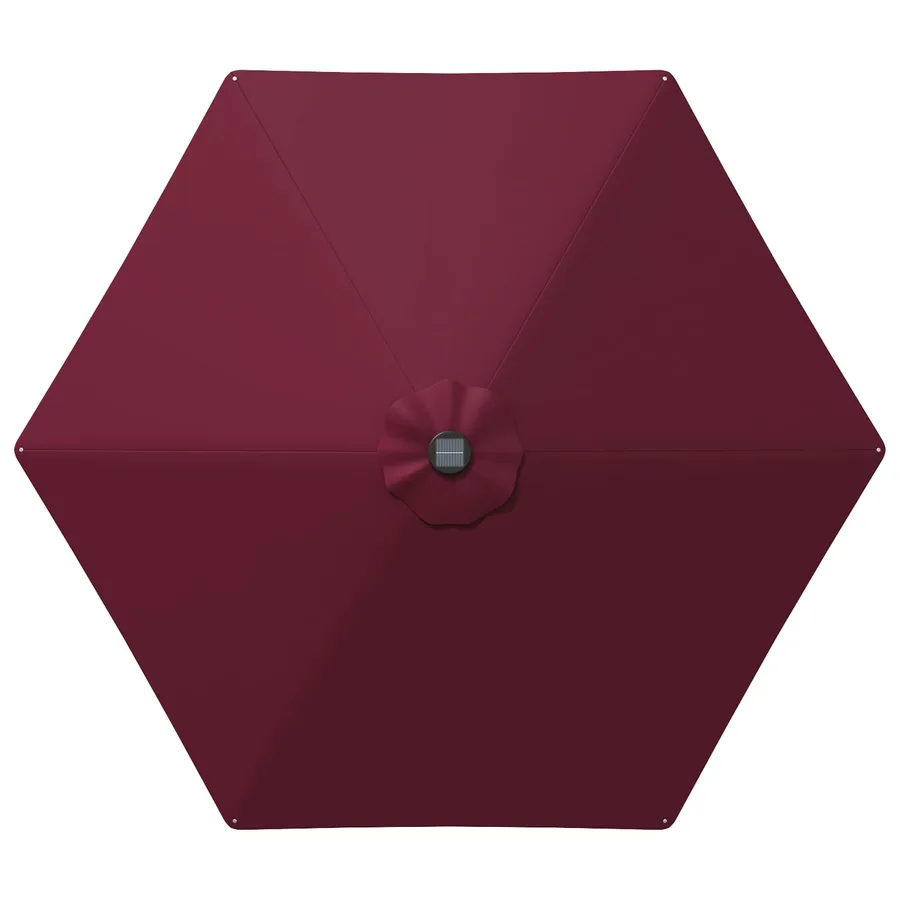 Parasol de jardin avec lumières LED et base 270 x 270 cm - 5
