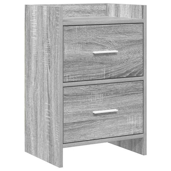 Tables de chevet Sonoma gris 40 x 30 x 60 cm Bois d'ingénierie