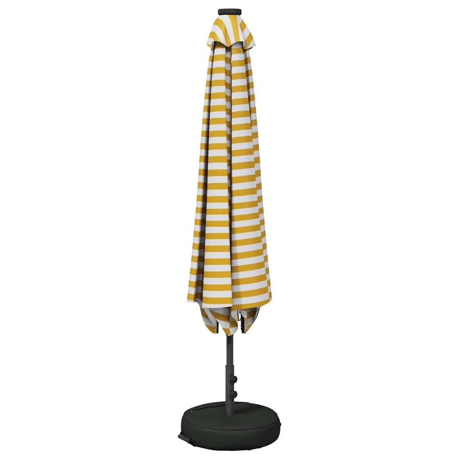 Parasol de jardin avec lumières LED et base 230 x 230 cm - 3