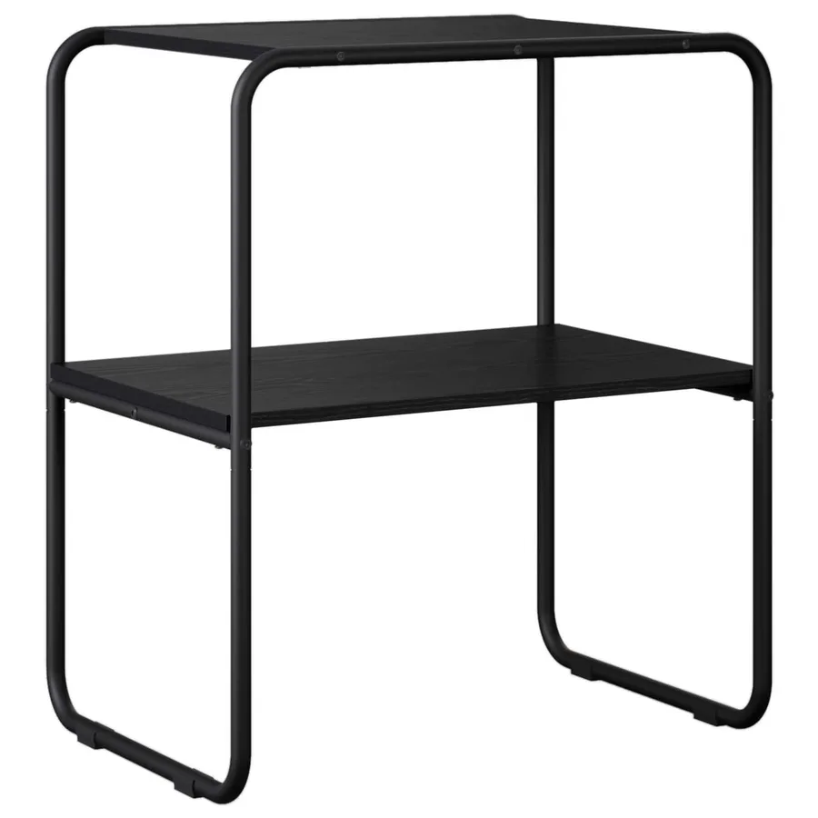 Table console Chêne noir 60 x 42,5 x 70 cm Bois d'ingénierie - 2