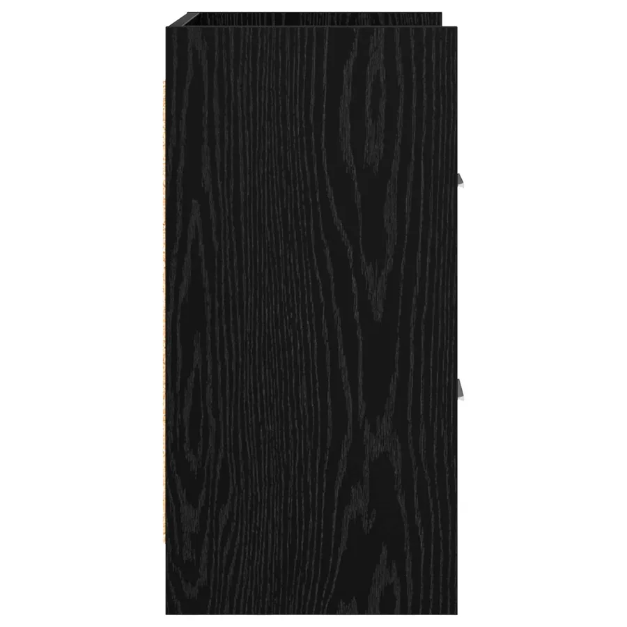 Tables de chevet Chêne noir 40 x 30 x 60 cm Bois d'ingénierie - 5