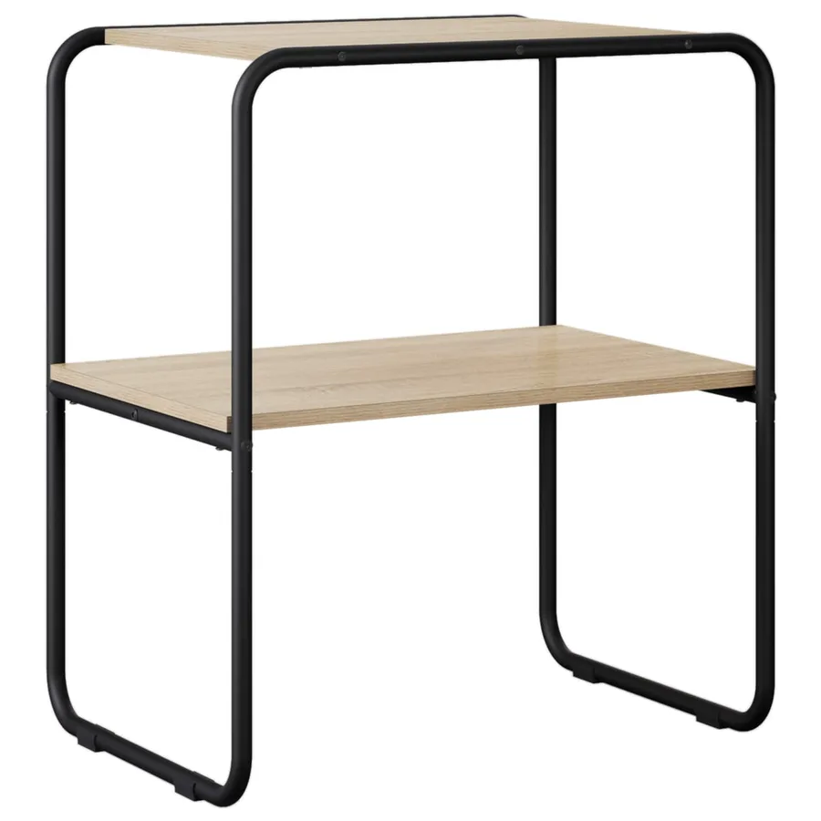 Table console Chêne Sonoma 80 x 42,5 x 70 cm Bois d'ingénierie - 2