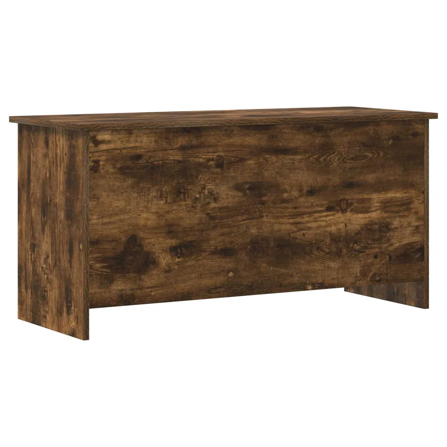 Coffre de rangement avec stockage Chêne fumé 100 x 40 x 50 cm - 2
