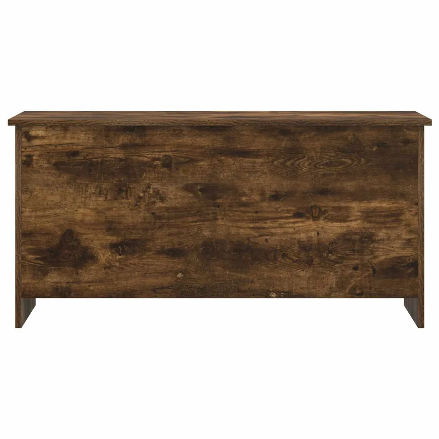 Coffre de rangement avec stockage Chêne fumé 100 x 40 x 50 cm - 6