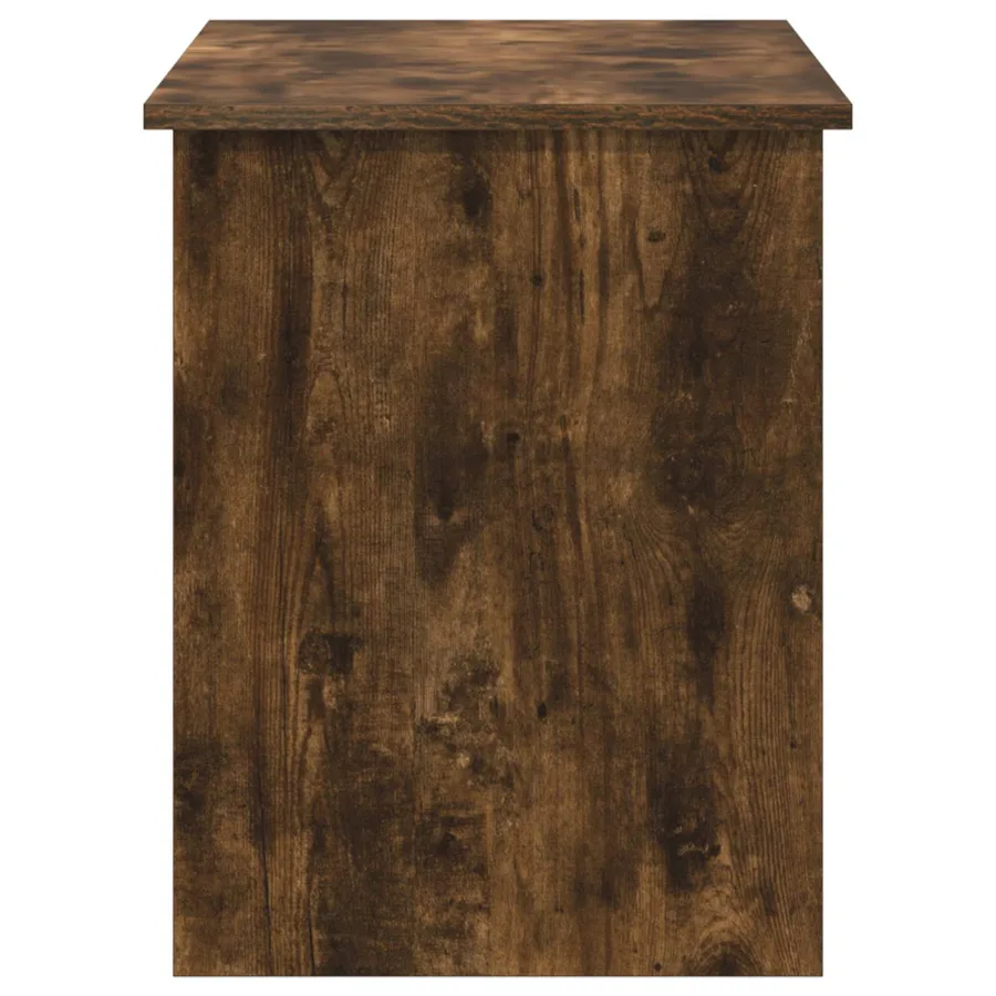 Coffre de rangement avec stockage Chêne fumé 100 x 40 x 50 cm - 7