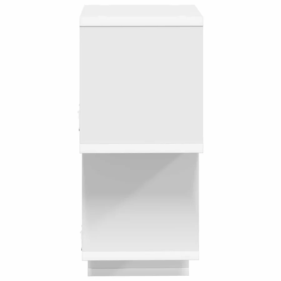 Étagère flottante Montage mural Blanc 87 x 20 x 55 cm - 4