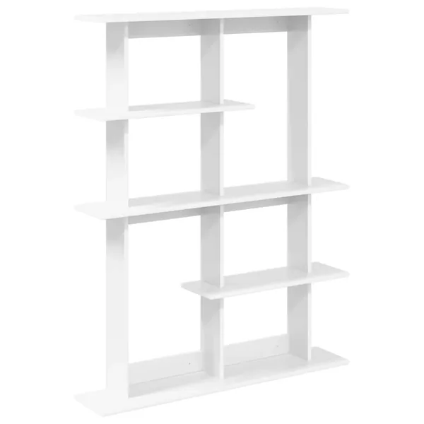 Étagère Murale Blanc 102 x 20 x 130 cm Bois d'ingénierie