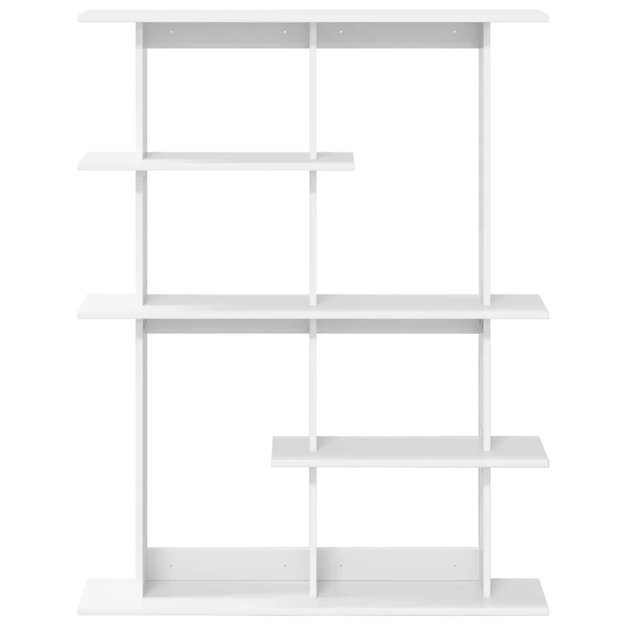 Étagère Murale Blanc 102 x 20 x 130 cm Bois d'ingénierie - 3