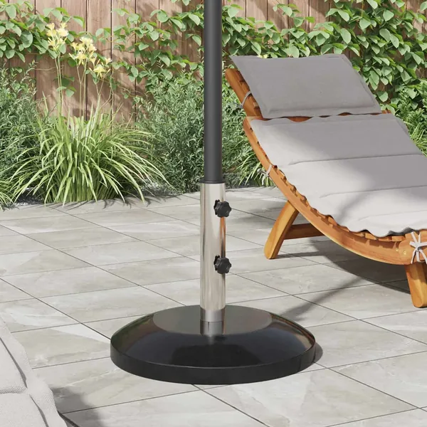 Base de parasol pour poteau de 40 à 50 mm 26.75 kg Noir