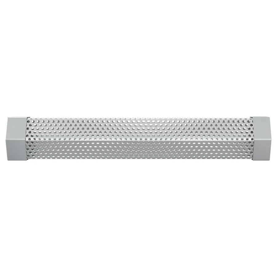 Tube à fumer 2 pcs 5 x 5 x 30 cm Acier Inox 304 Argenté - 4