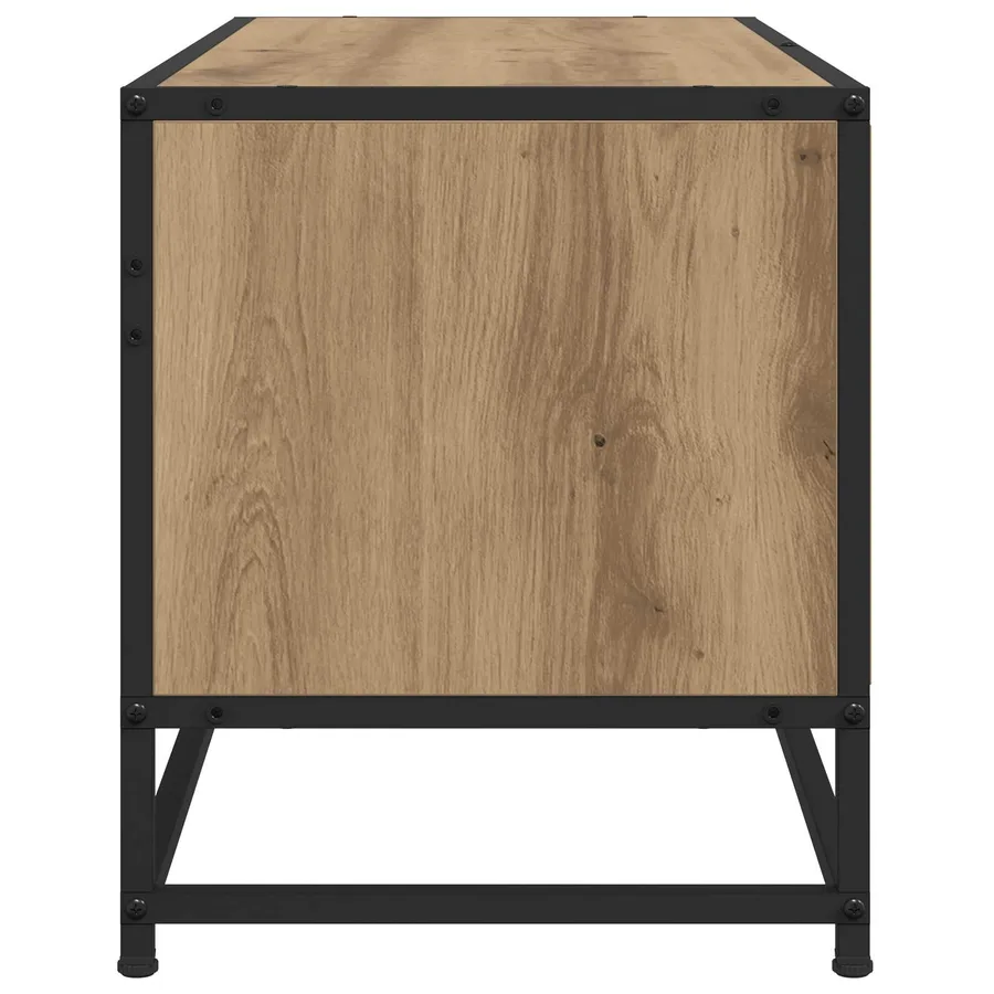 Meuble TV 80 x 34,5 x 40 cm Chêne artisanal Bois d'ingénierie - 6