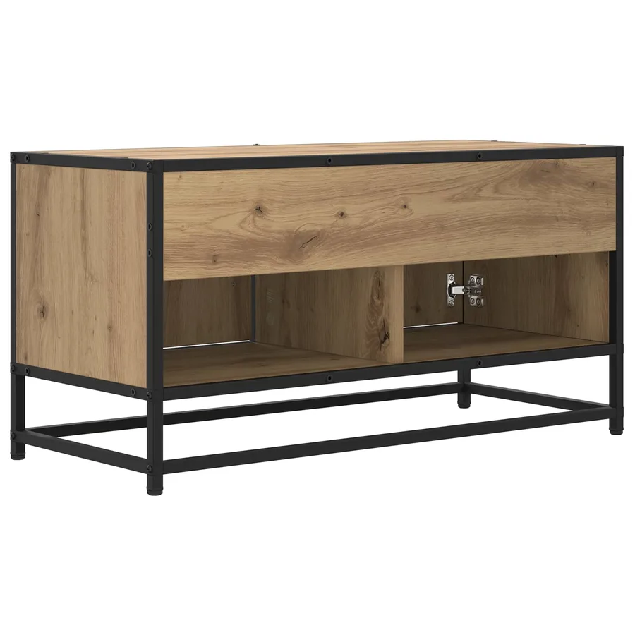 Meuble TV 80 x 34,5 x 40 cm Chêne artisanal Bois d'ingénierie - 7