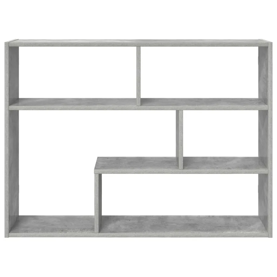 Étagère Murale Montage mural Gris béton 95 x 20 x 69,5 cm - 3