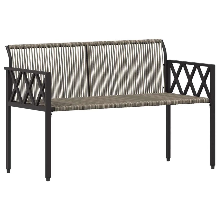 Bancs d'extérieur 2 -Seater 116 x 56 x 75 cm polyrotin - 4