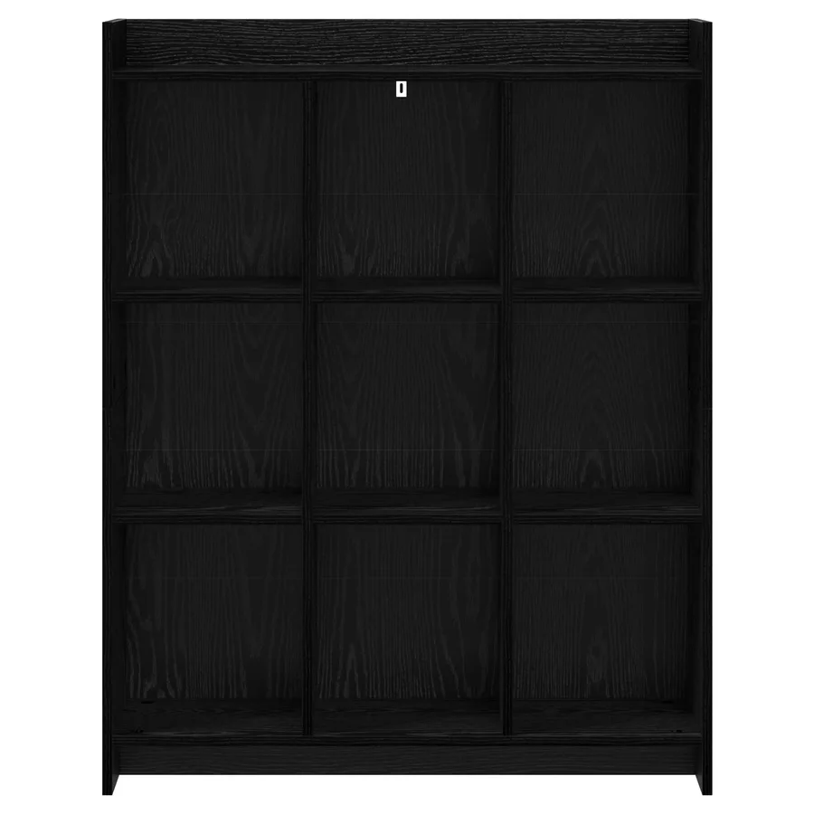 Bibliothèque Chêne noir 87,5 x 30 x 111 cm Bois d'ingénierie - 4