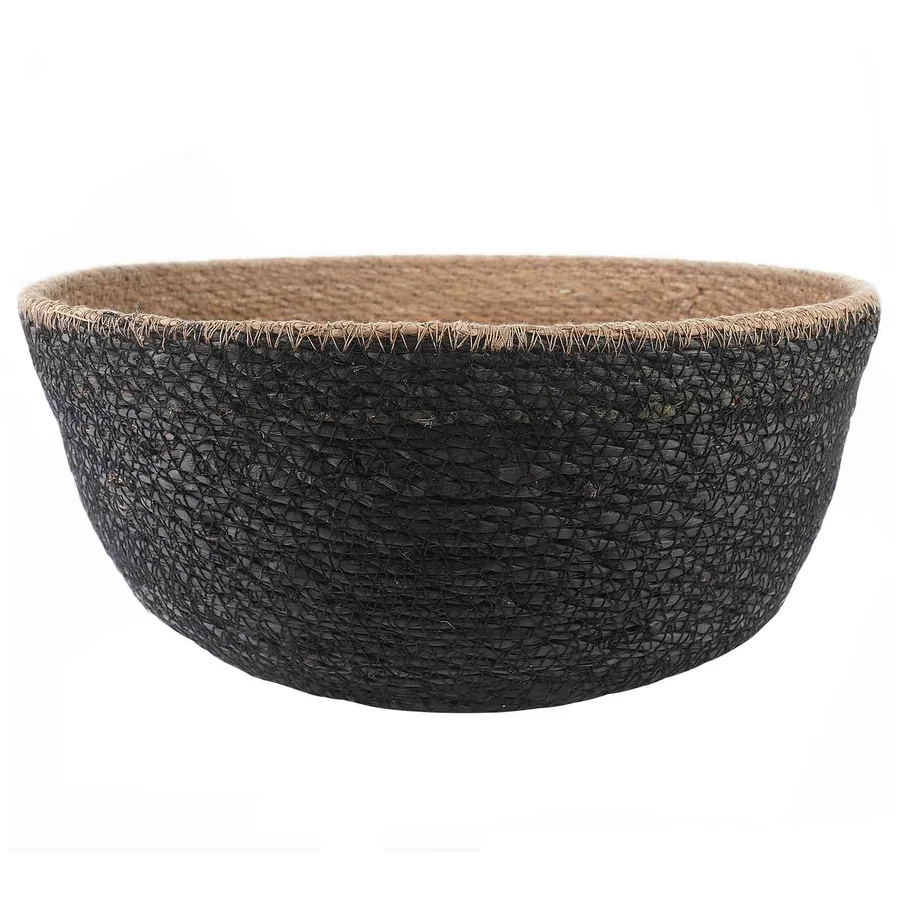 Pot de plante avec poignées 2 pcs Noir Ø 45 x 36 cm - 2