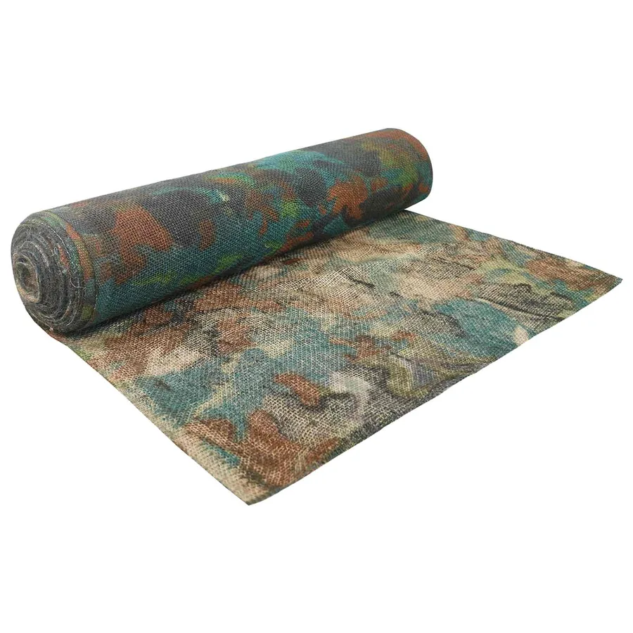Rouleau de jute Camouflage 160 x 500 cm