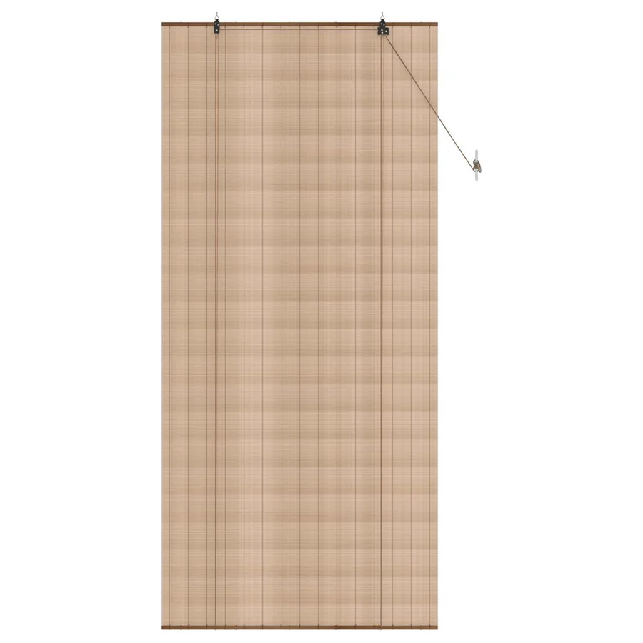 Store enrouleur Marron 90 x 220 cm Bambou - 3