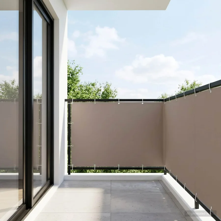Écran de confidentialité pour balcon 150 x 200 cm - 3
