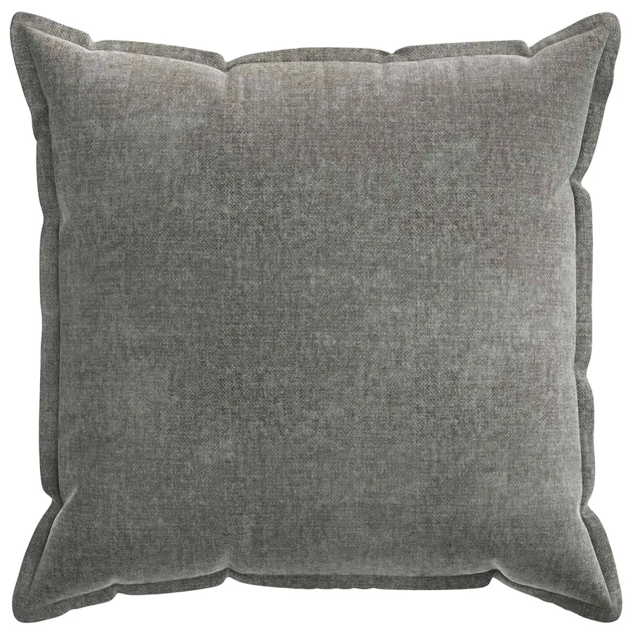Housse de coussin 6 pcs HOUTEN Gris foncé 80 x 80 cm - 2