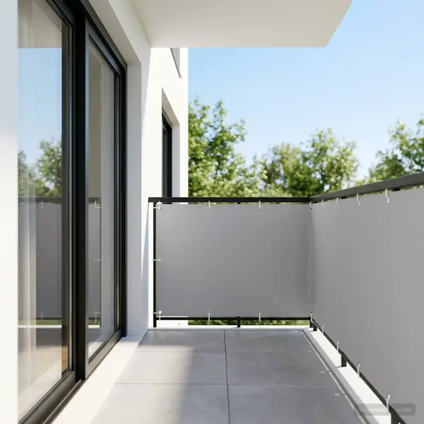 Écran de confidentialité pour balcon 1,2 x 25 m