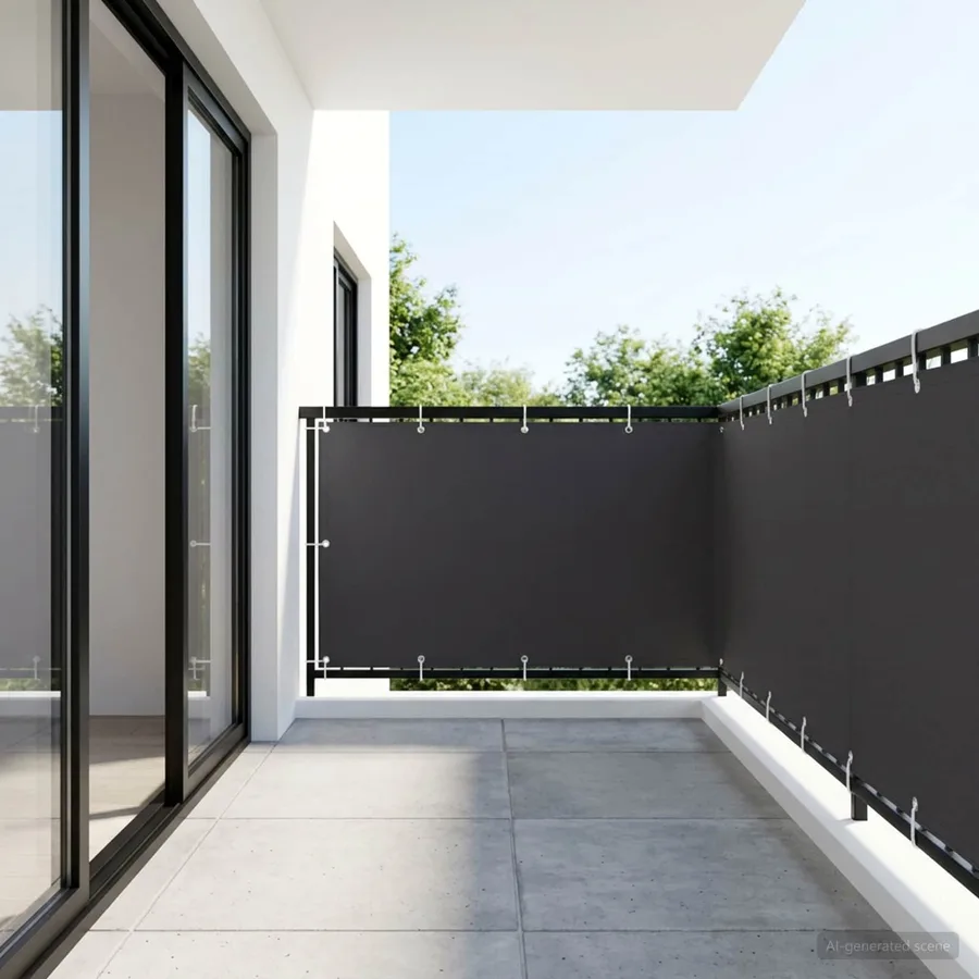 Écran de confidentialité pour balcon 1,2 x 25 m - 3