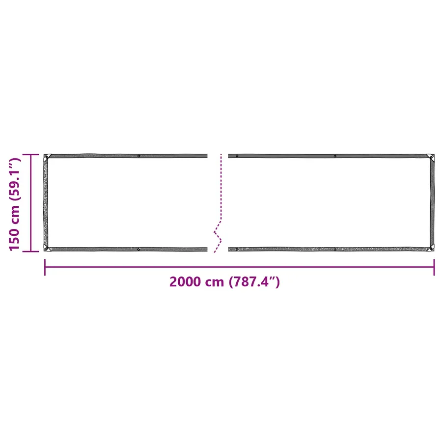 Couverture pour plantes Transparent 20 x 1,5 m PE - 10