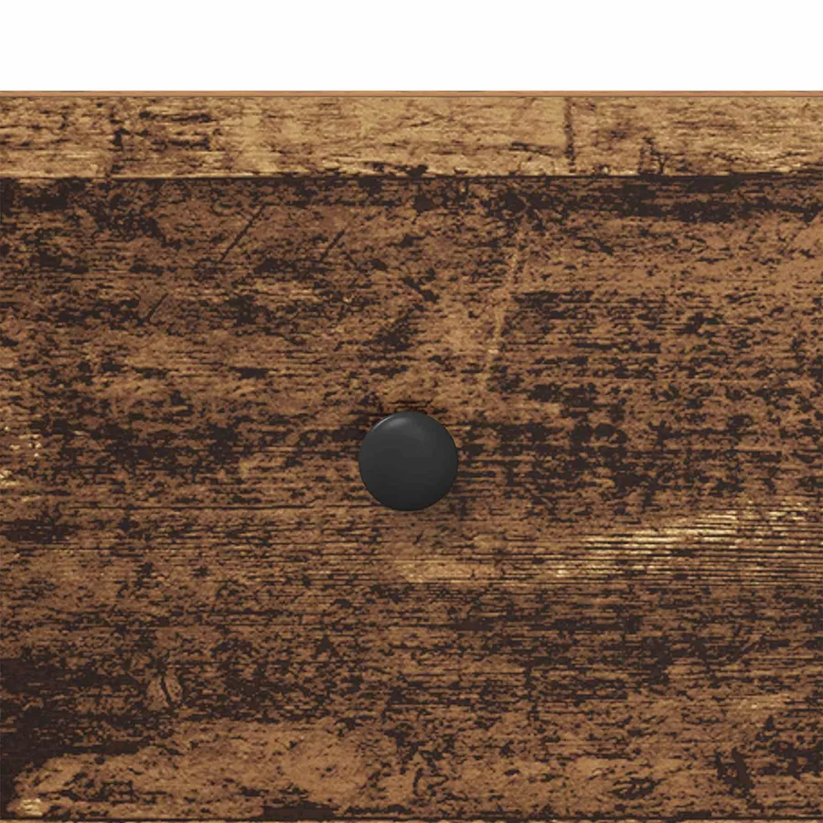 Table de chevet Bois ancien Bois d'ingénierie - 8