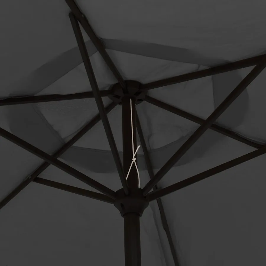 Parasol d'extérieur avec poteau en métal 300 cm Anthracite - 5