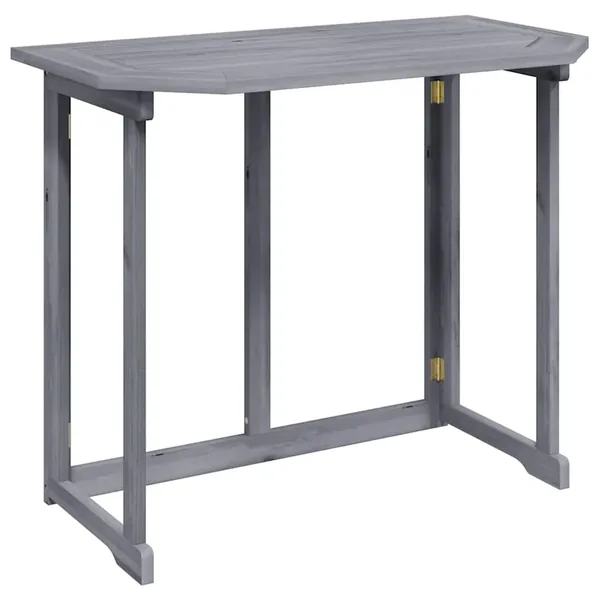 Table pliable de balcon 90x50x74 cm Bois d'acacia massif