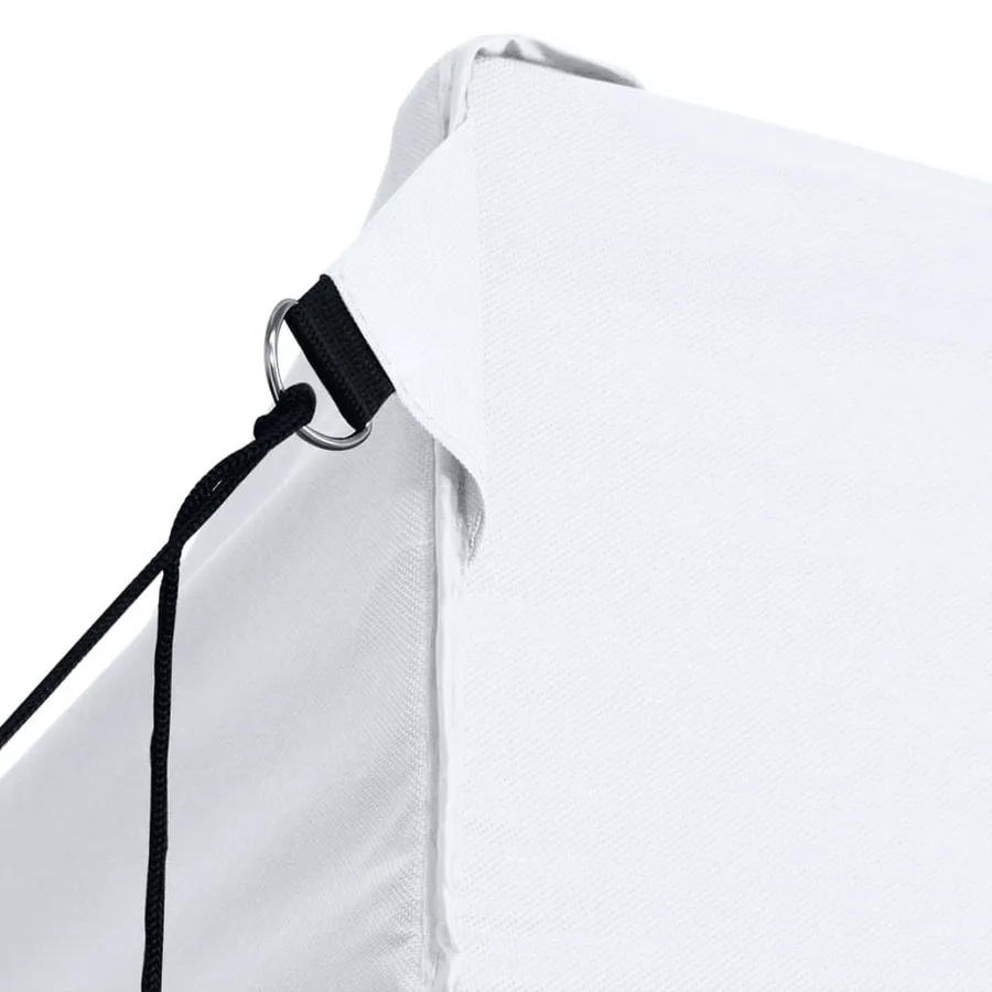 Tente pliable de réception avec 3 parois 291x413x315 cm Blanc - 3