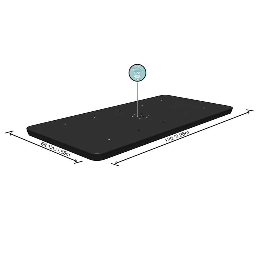 Bestway Couverture de piscine Flowclear 404x201 cm - 6