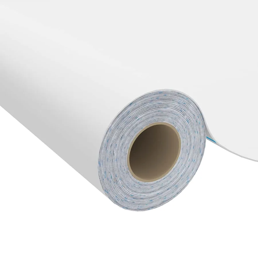 Films autoadhésifs pour meubles 2 pcs Blanc 500x90 cm PVC - 4