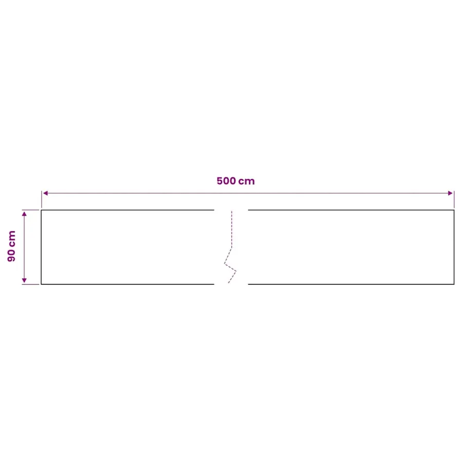 Films autoadhésifs pour meubles 2 pcs Blanc 500x90 cm PVC - 6