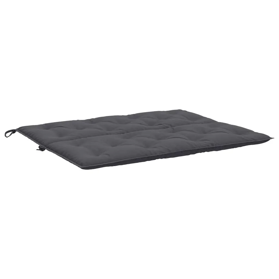Coussin de banc de jardin anthracite tissu oxford - 5