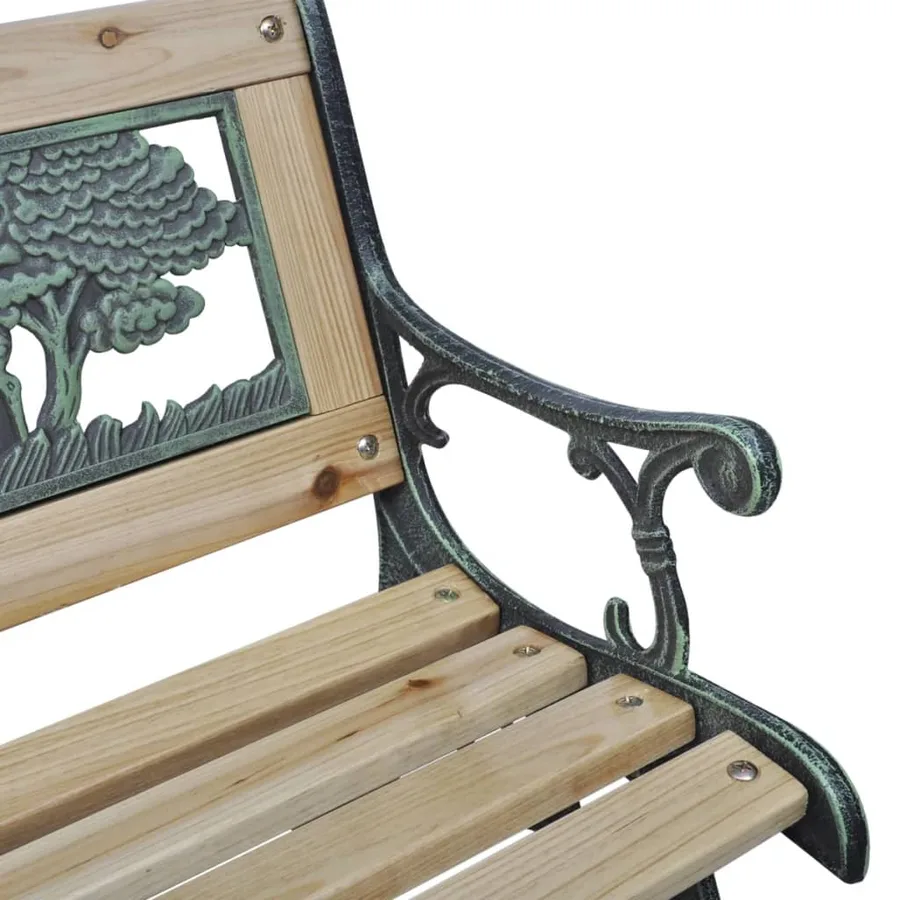 Banc de jardin pour enfants 84 cm Bois - 3