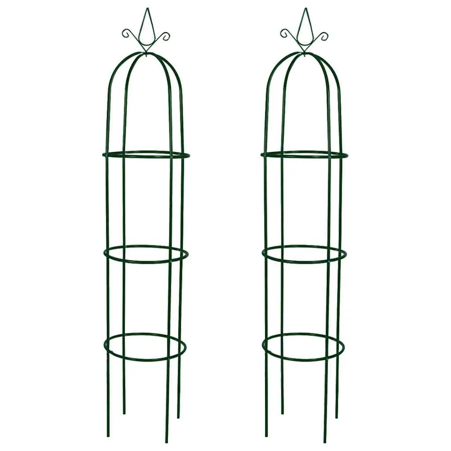 Arche de jardin en forme de tour 2 pcs - 2