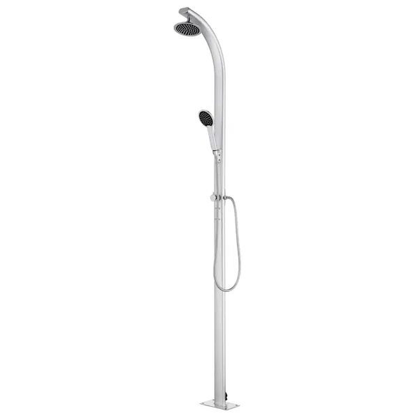 Douche de jardin 215 cm Aluminium