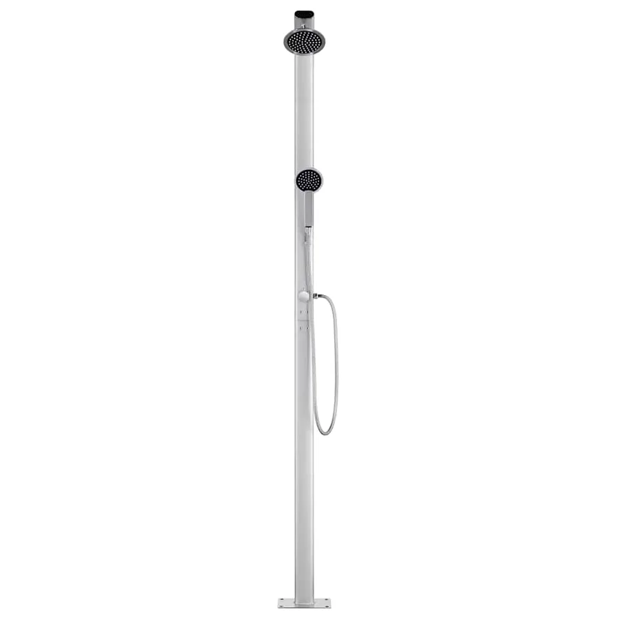 Douche de jardin 215 cm Aluminium - 3