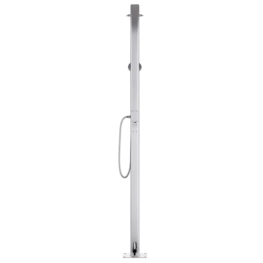 Douche de jardin 215 cm Aluminium - 5