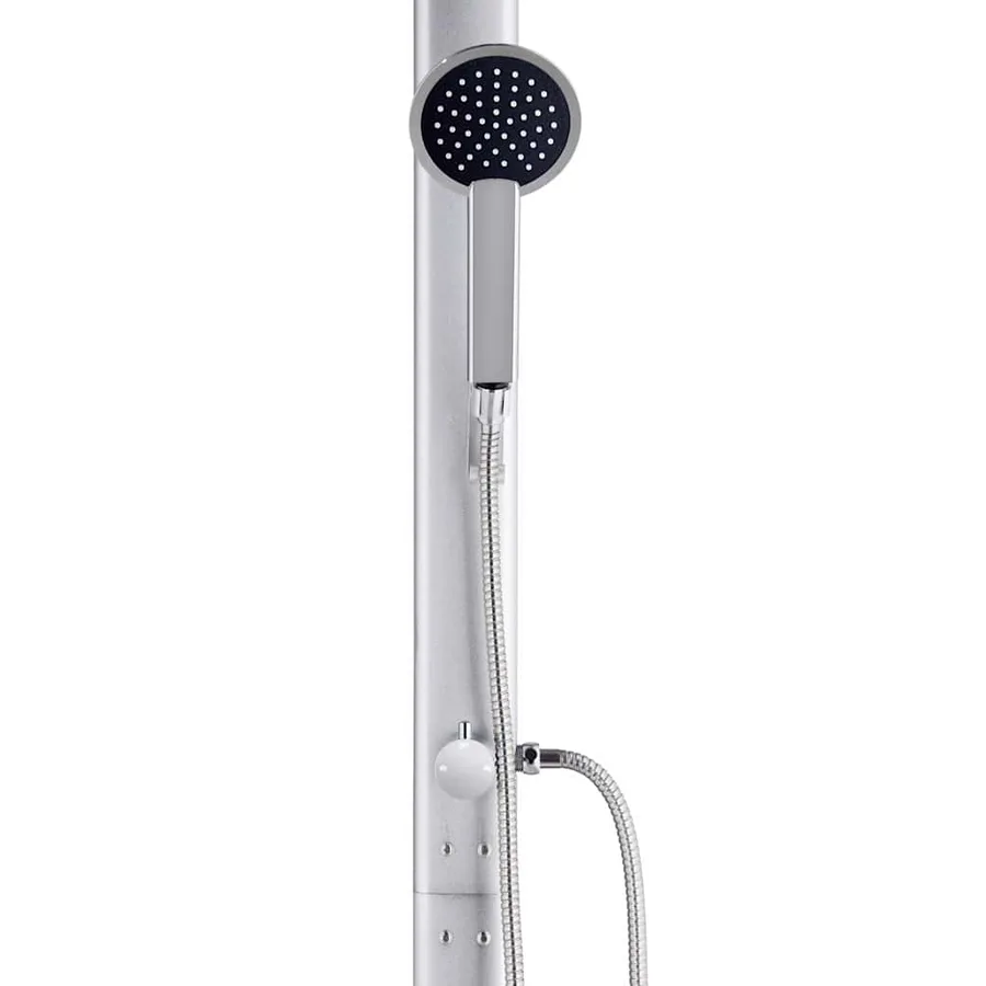 Douche de jardin 215 cm Aluminium - 6