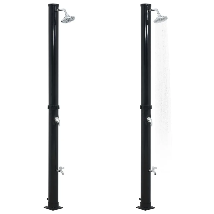 Douche solaire Noir 220 cm 20 L - 3