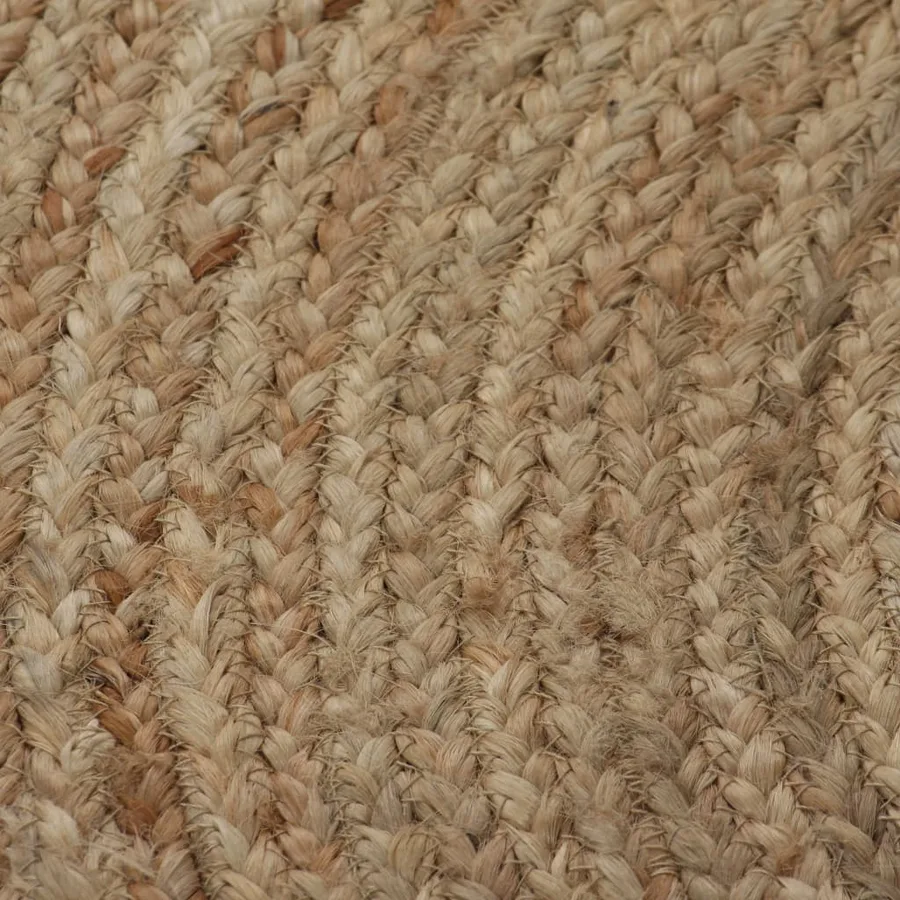 Tapis Jute tressé 150 cm rond - 4