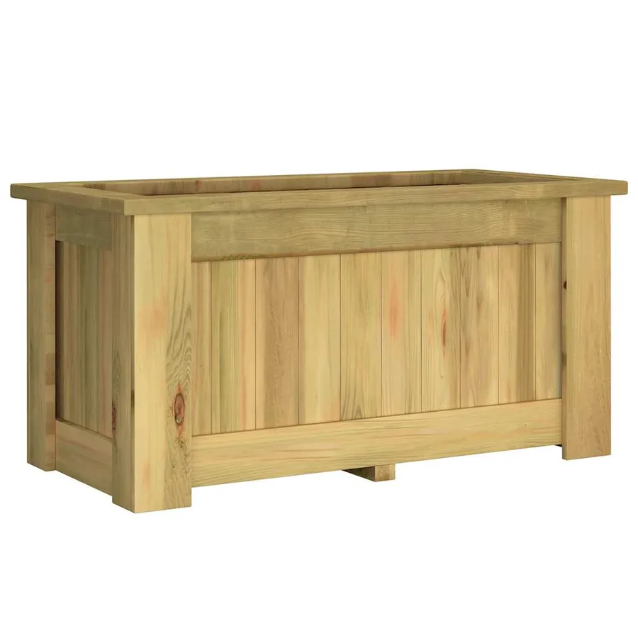 Jardinière surélevée 100x50x50 cm Bois de pin imprégné - 7