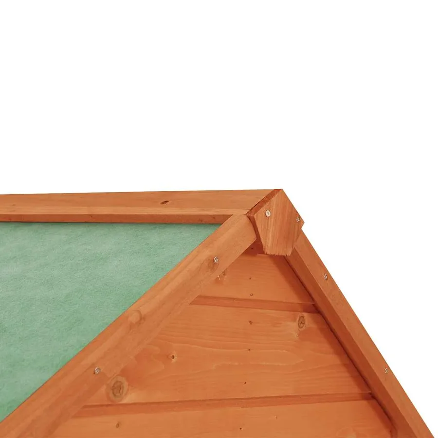 Armoire de rangement de jardin Marron 42,5x64x190 cm - 9