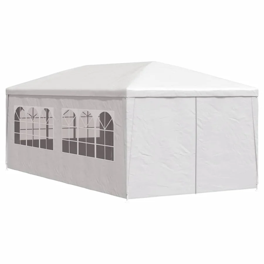 Tente de réception 3 x 6 m Blanc - 3