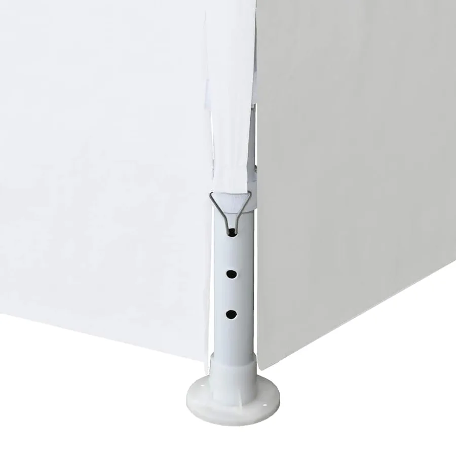 Tente de réception 3 x 6 m Blanc - 8