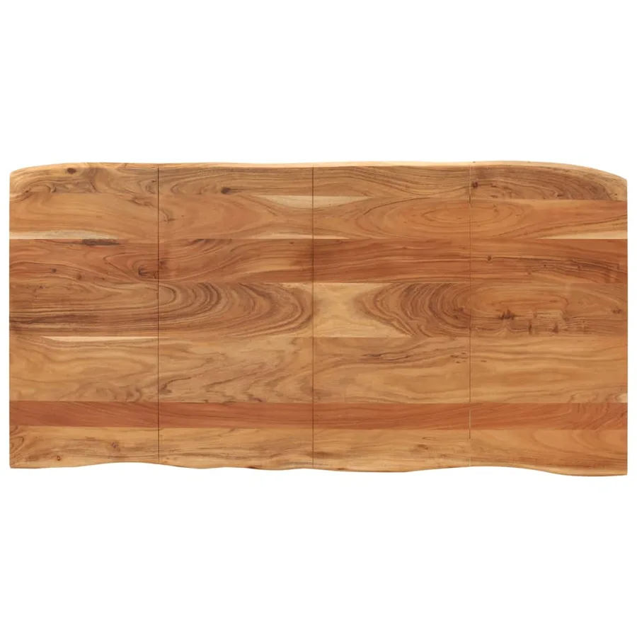 Table de salle à manger 180x90x76 cm Bois d'acacia massif - 4