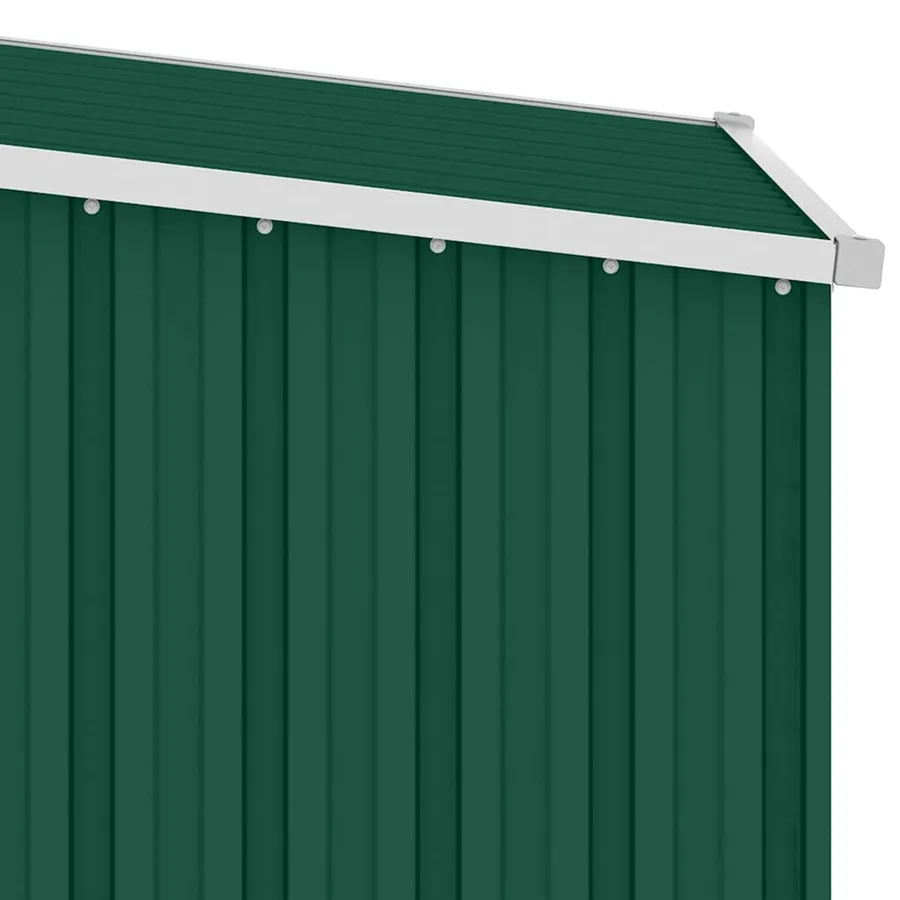 Abri de jardin Vert 87x98x159 cm Métal galvanisé - 7